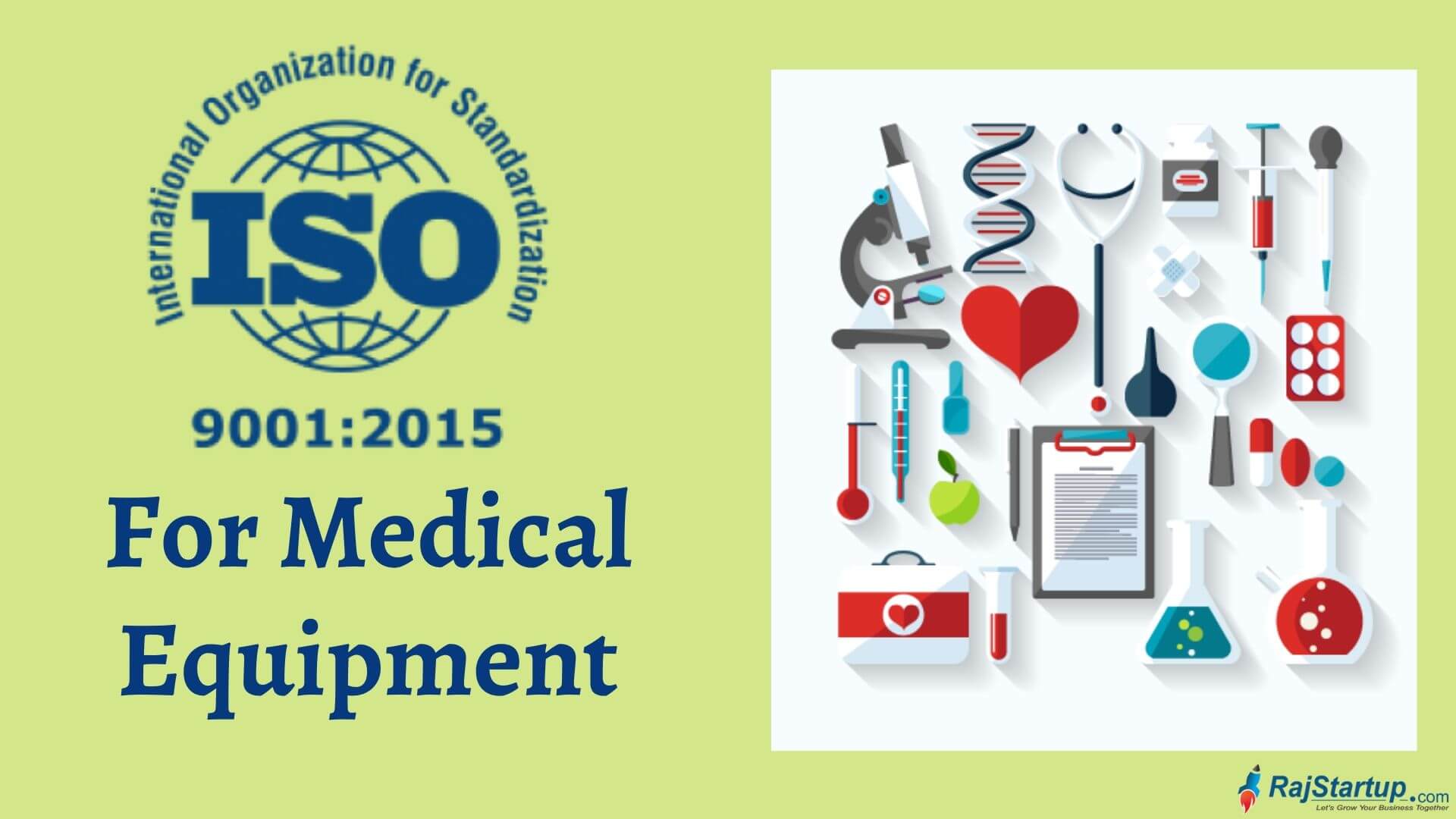 Which ISO certifications are available for Medical Equipment